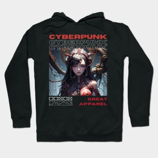 Bloody Steel Symphony: Anime Orchestrating Robotic Carnage Hoodie